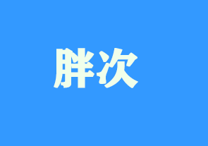 胖次